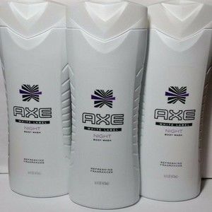 3 AXE White Label Body Wash for Men Night